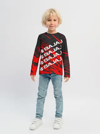 Детский лонгслив / BAJAJ / БАДЖАДЖ / MOTOSPORT