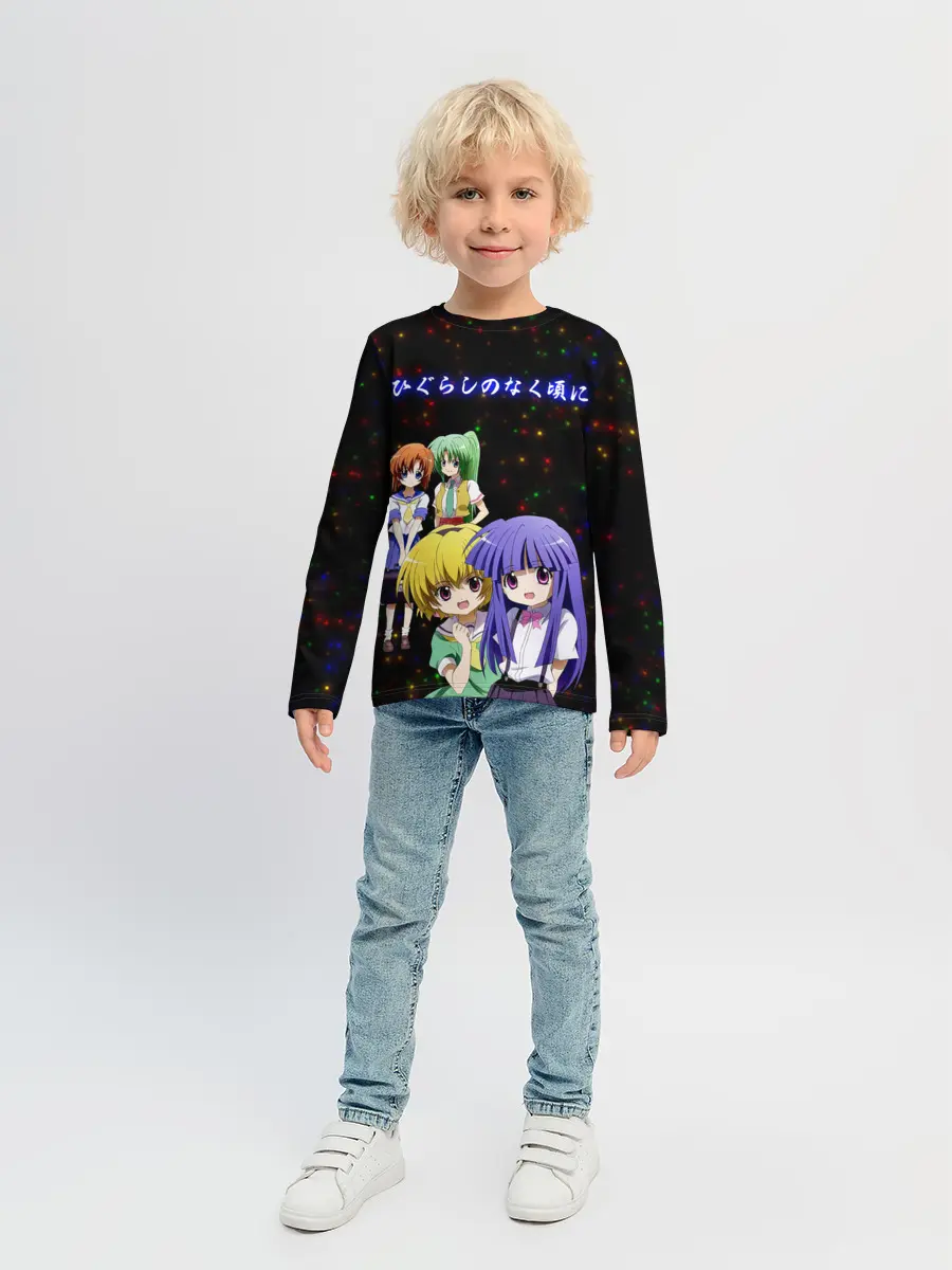 Детский лонгслив / Когда плачут цикады: Карма