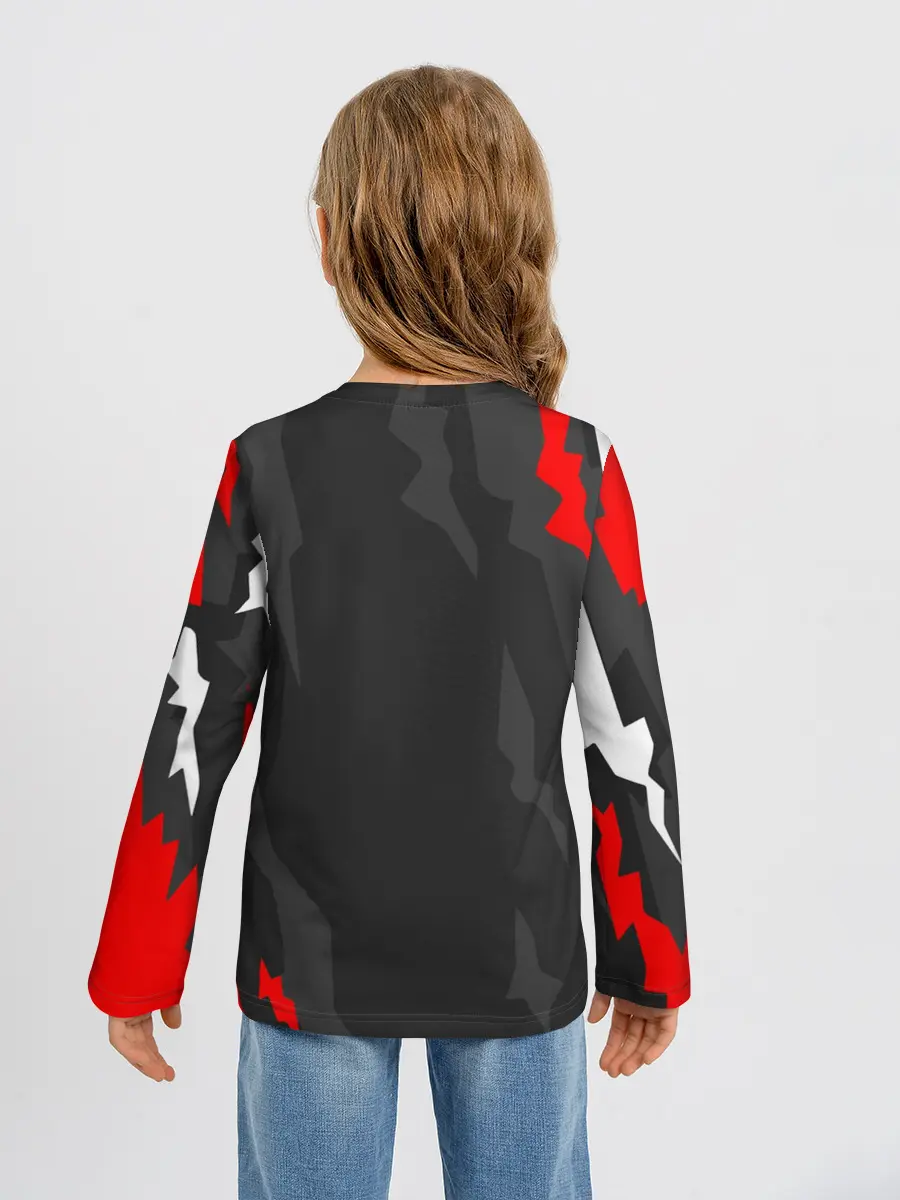 Детский лонгслив / BAJAJ PULSAR / БАДЖАДЖ ПУЛЬСАР