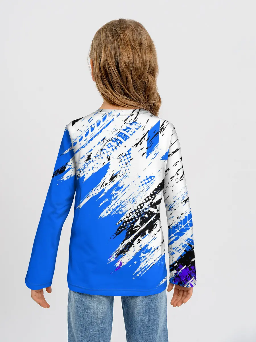 Детский лонгслив / BAJAJ / БАДЖАДЖ / МОТОСПОРТ