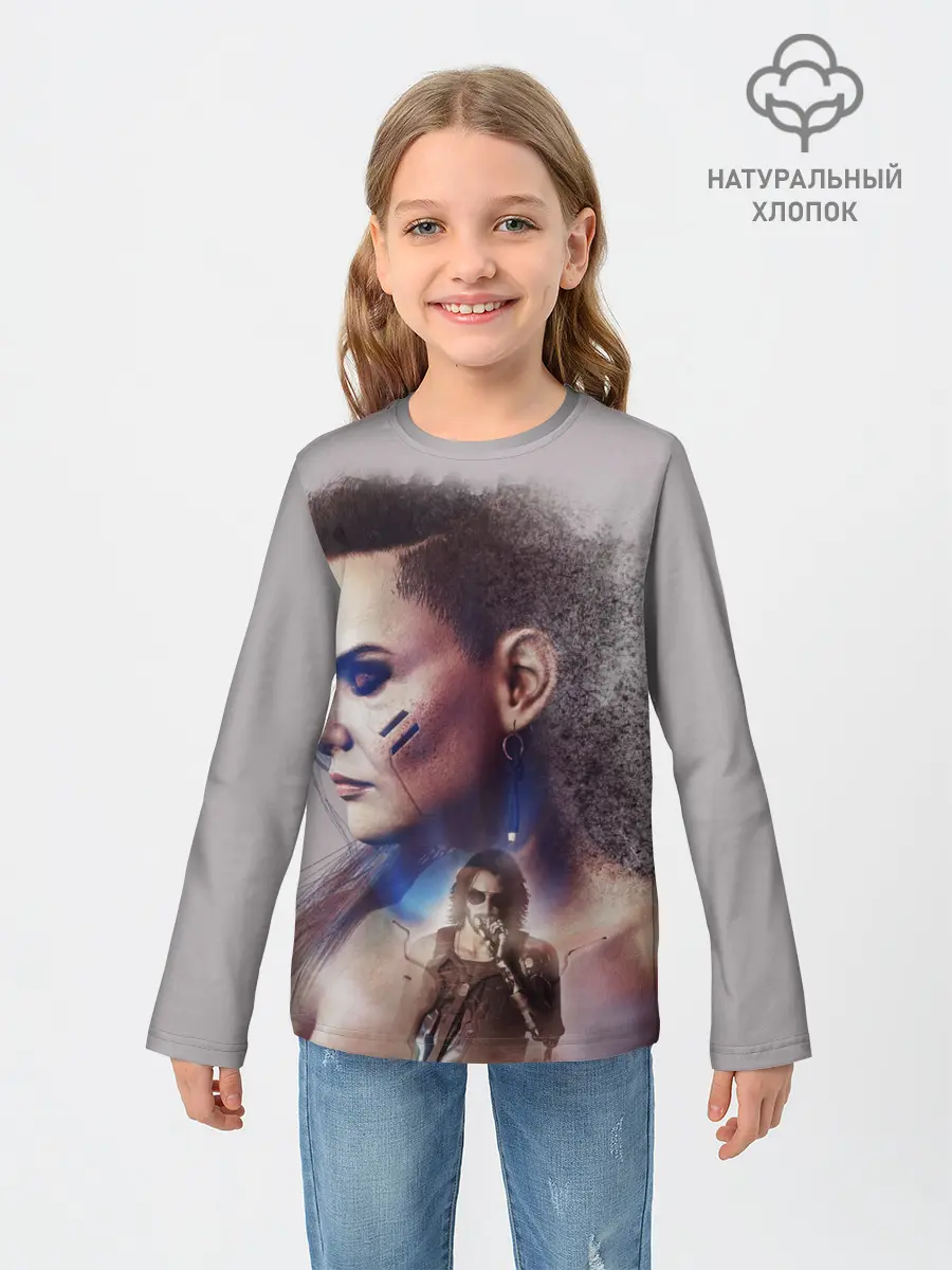 Детский лонгслив / CP77 | Rogue and Johnny