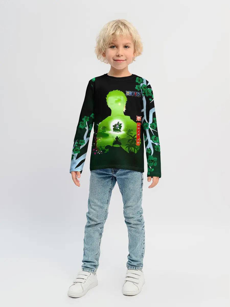 Детский лонгслив / Зоро One Piece. Большой куш