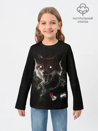 Детский лонгслив / Prodigy Fox