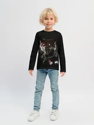 Детский лонгслив / Prodigy Fox