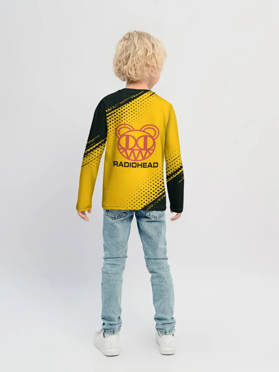 Детский лонгслив / Radiohead | Радиохед | Лого