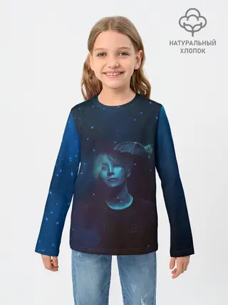 Детский лонгслив / BTS | БТС | ЛОГО