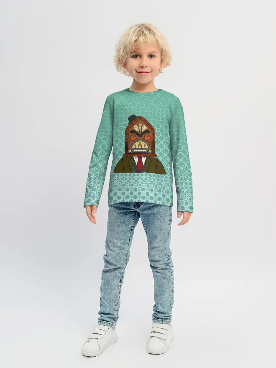 Детский лонгслив / Radiohead | Радиохед | Logo