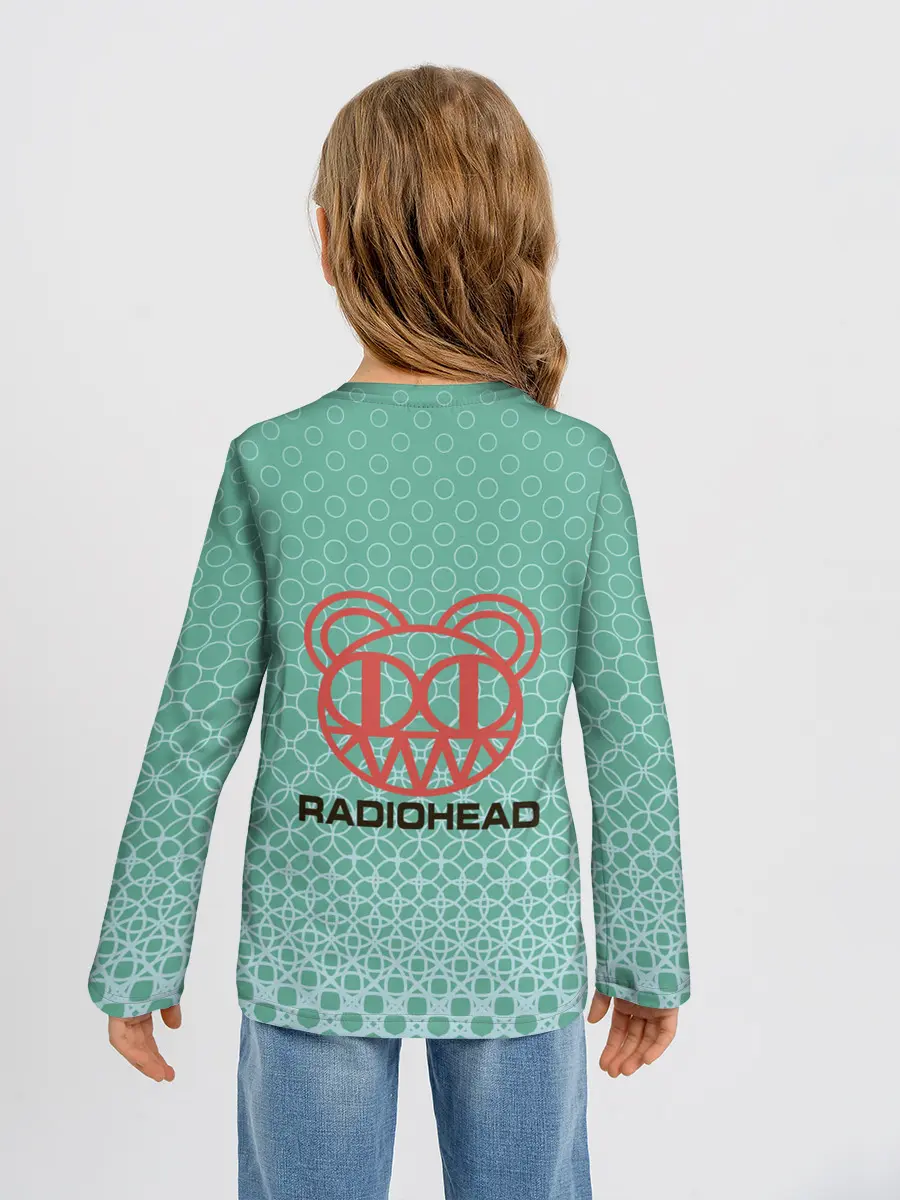 Детский лонгслив / Radiohead | Радиохед | Logo