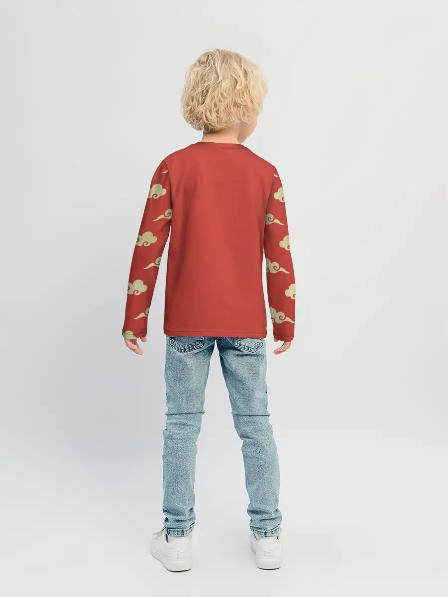 Детский лонгслив / Сунь Укун в облаках