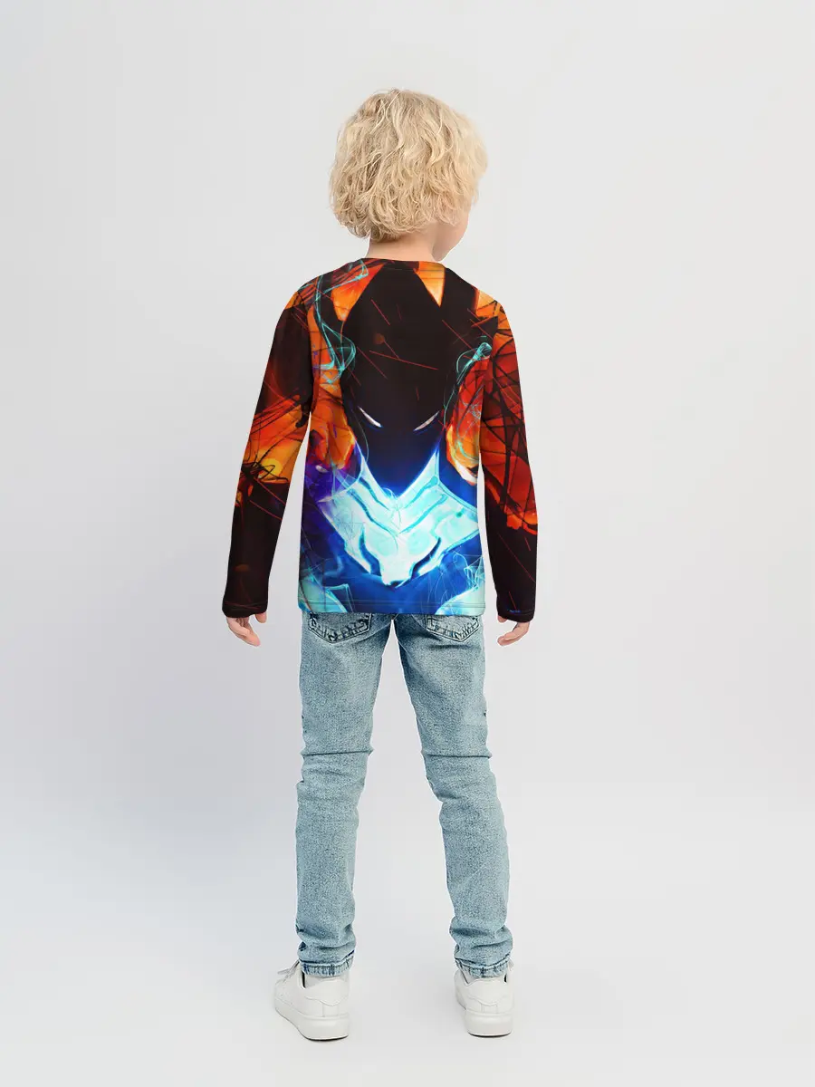 Детский лонгслив / Поднятие уровня в одиночку