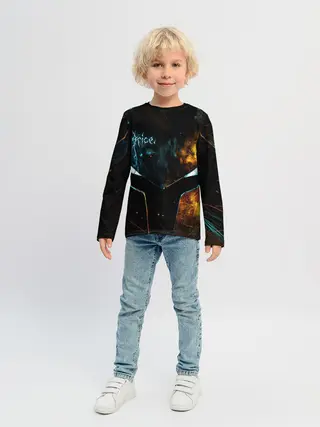 Детский лонгслив / Поднятие уровня в одиночку