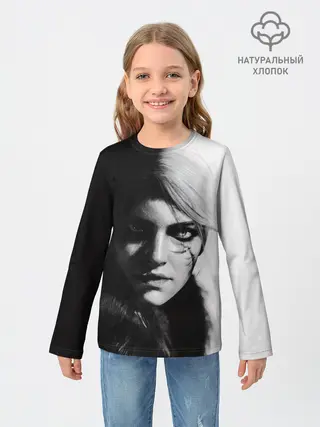 Детский лонгслив / Цирилла