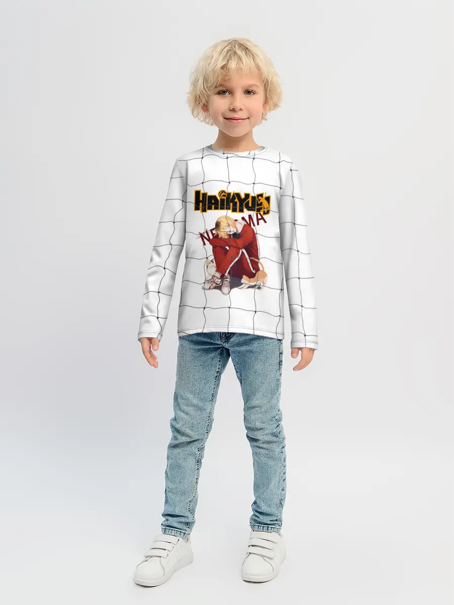Детский лонгслив / Кенма Козуме