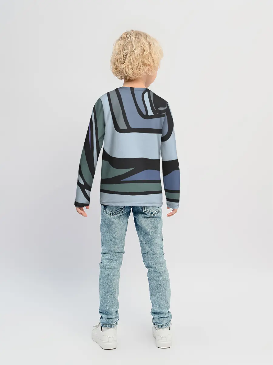 Детский лонгслив / Графит