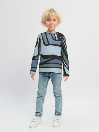 Детский лонгслив / Графит