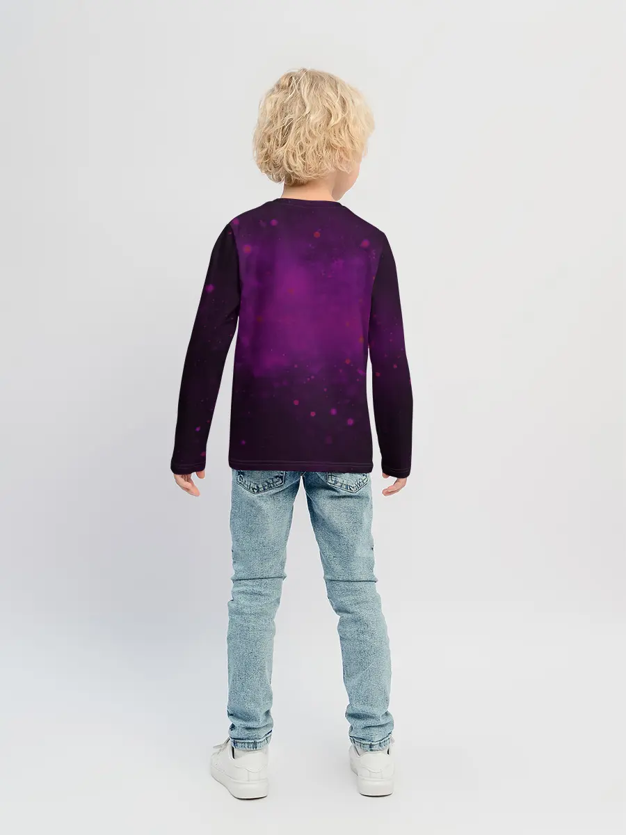 Детский лонгслив / BILLIE EILISH | GLITCH