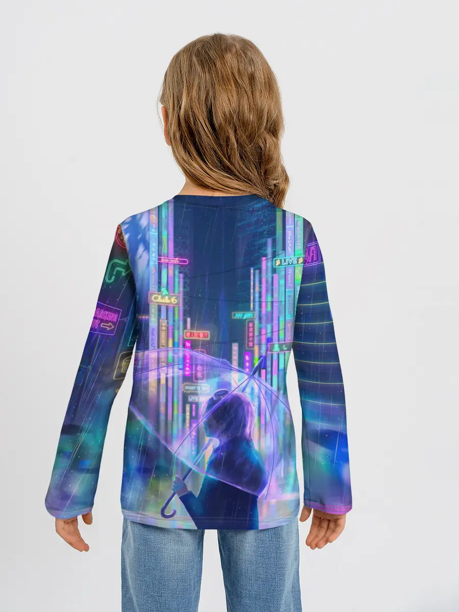 Детский лонгслив / ANIME NEON