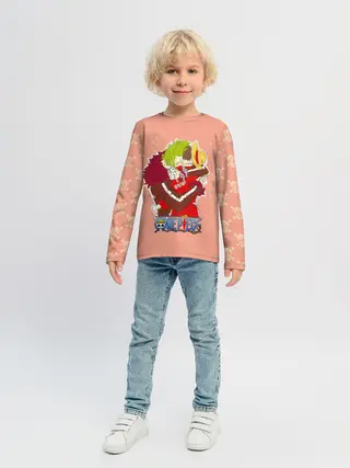 Детский лонгслив / Бартоломео и Луффи One Piece