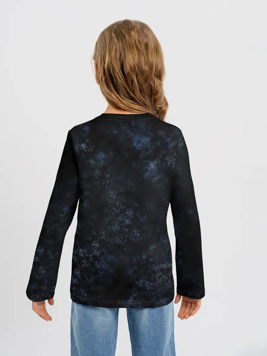 Детский лонгслив / Веселый Роджер One Piece. Большой куш