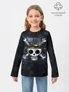 Детский лонгслив / Веселый Роджер One Piece. Большой куш