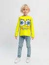 Детский лонгслив / Губка БОБ