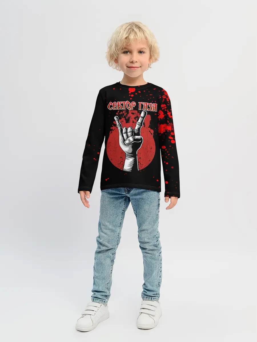 Детский лонгслив / Сектор Газа