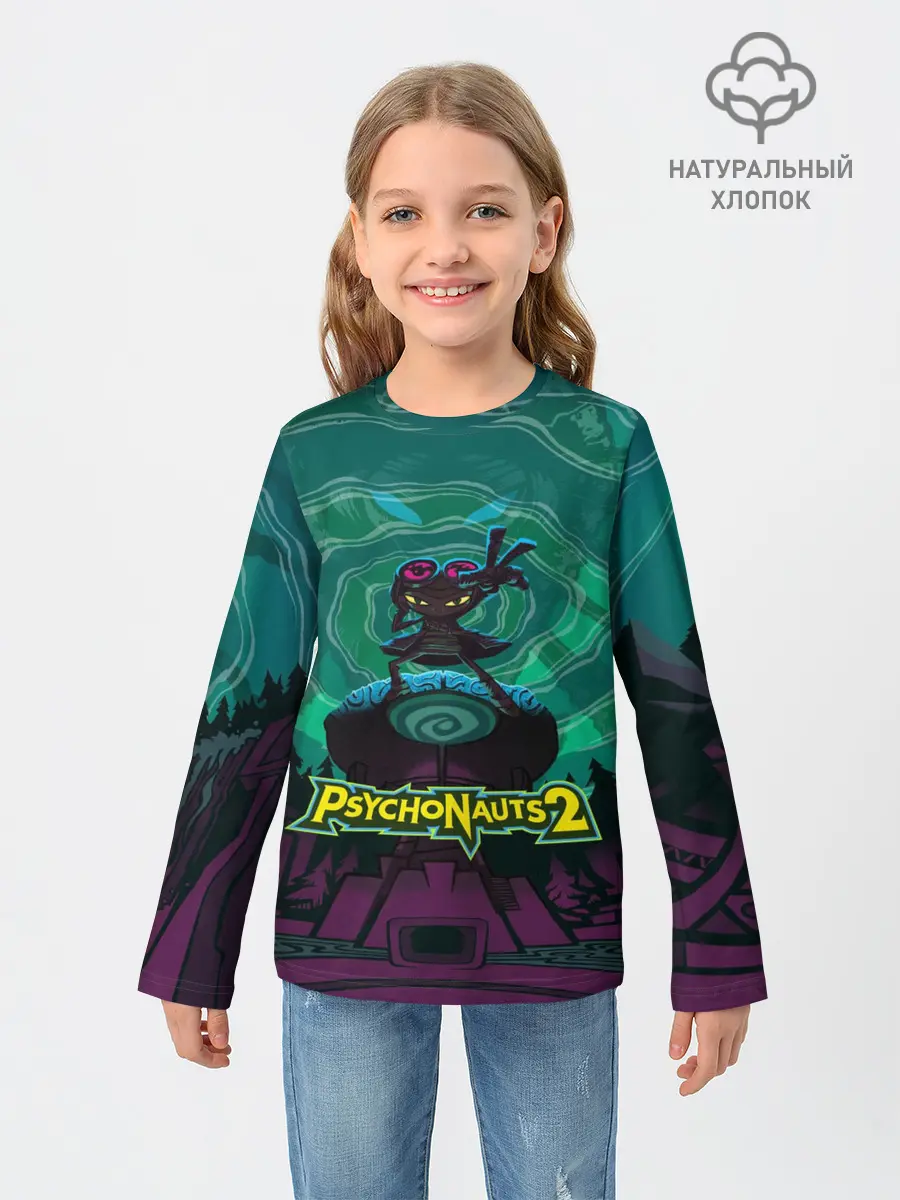 Детский лонгслив / PsychoNauts 2 Рас