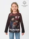 Детский лонгслив / Ло кровавый Валентин