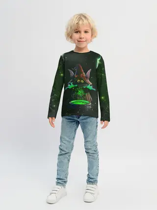 Детский лонгслив / ORKO | ОРКО | ВОЛШЕБНИК