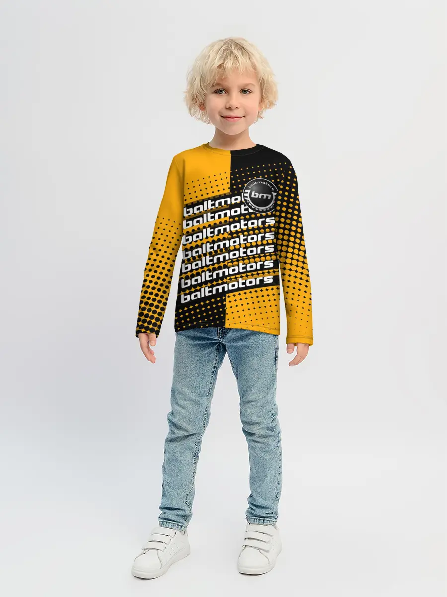 Детский лонгслив / BALTMOTORS / ГРАДИЕНТ
