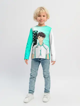 Детский лонгслив / Тоору Ойкава / Oikawa Toru