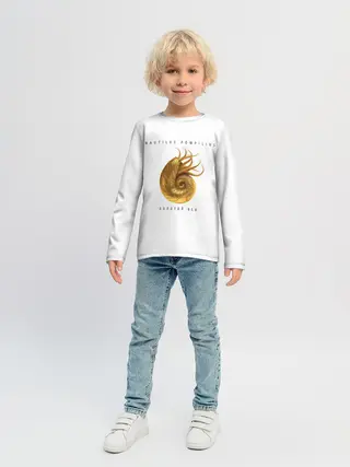 Детский лонгслив / Nautilus Pompilius ЗОЛОТОЙ ВЕК