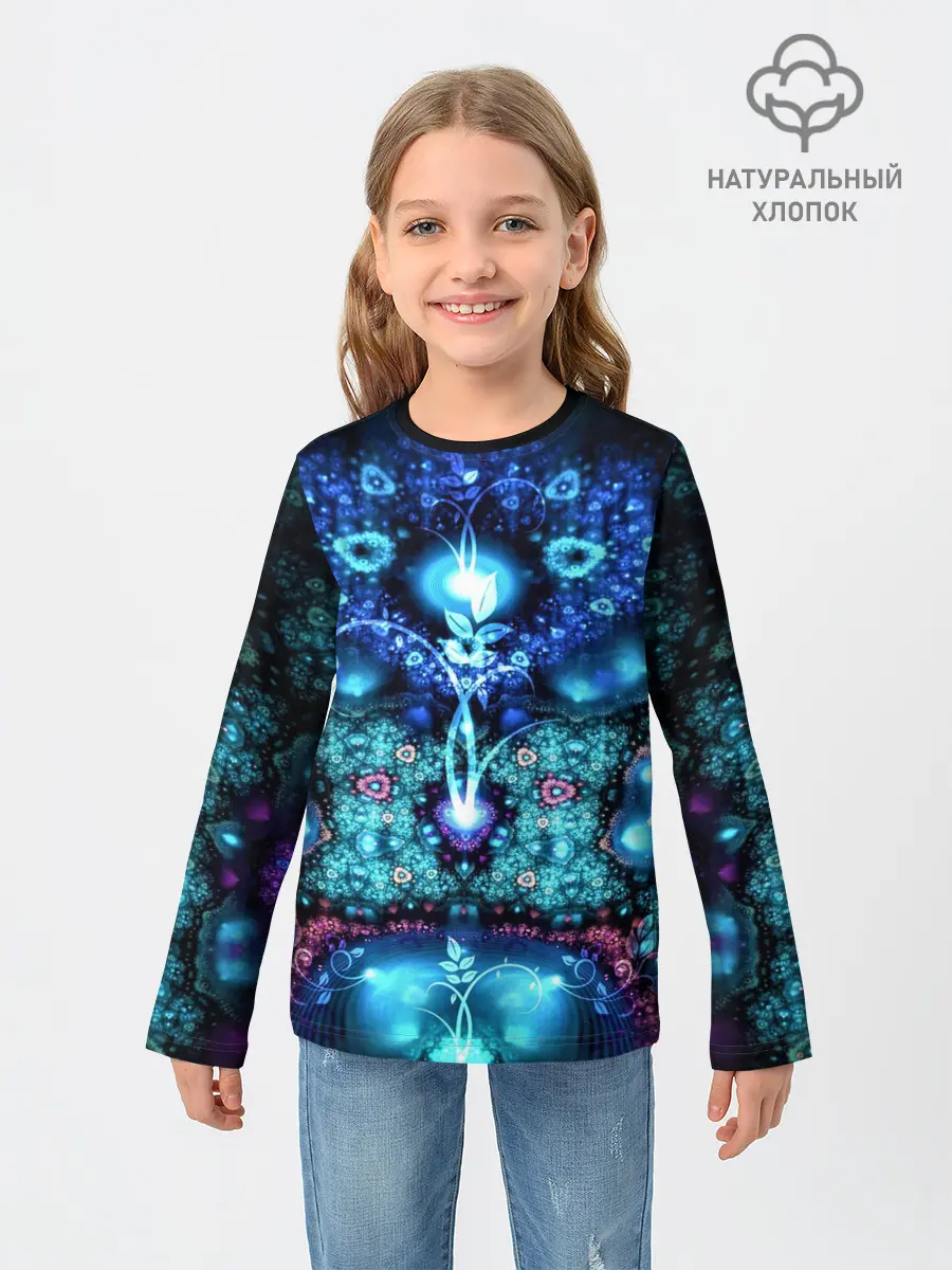 Детский лонгслив / Источник жизни