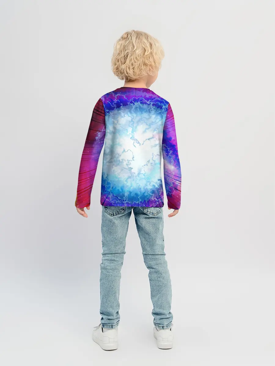 Детский лонгслив / ГОСПОЖА ГАЛАКТИКА | SPACE GIRL