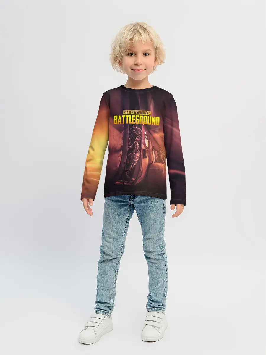Детский лонгслив / PUBG PARAMO | ПУБГ ПАРАМО