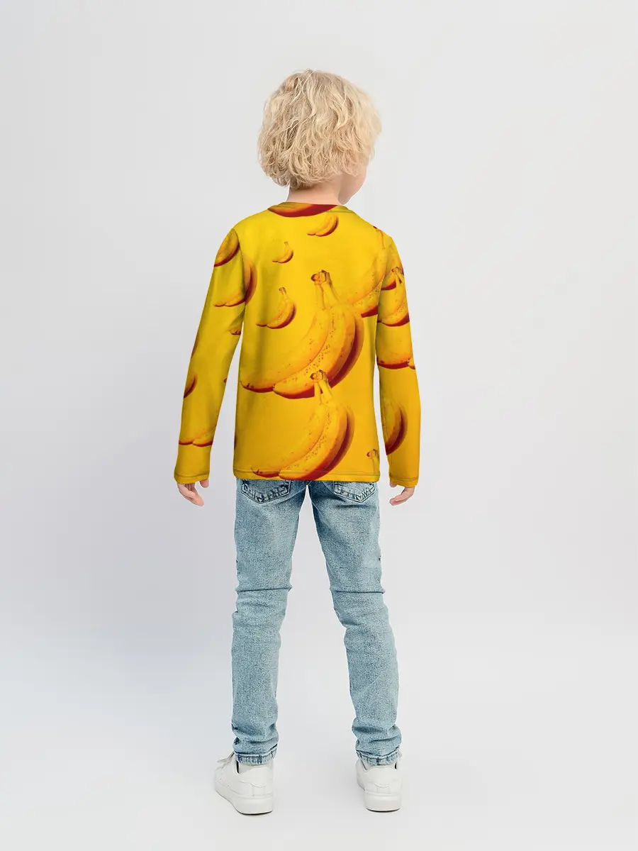 Детский лонгслив / бананы