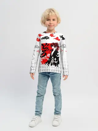 Детский лонгслив / ДОРОРО / DORORO / ХЯККИМАРУ