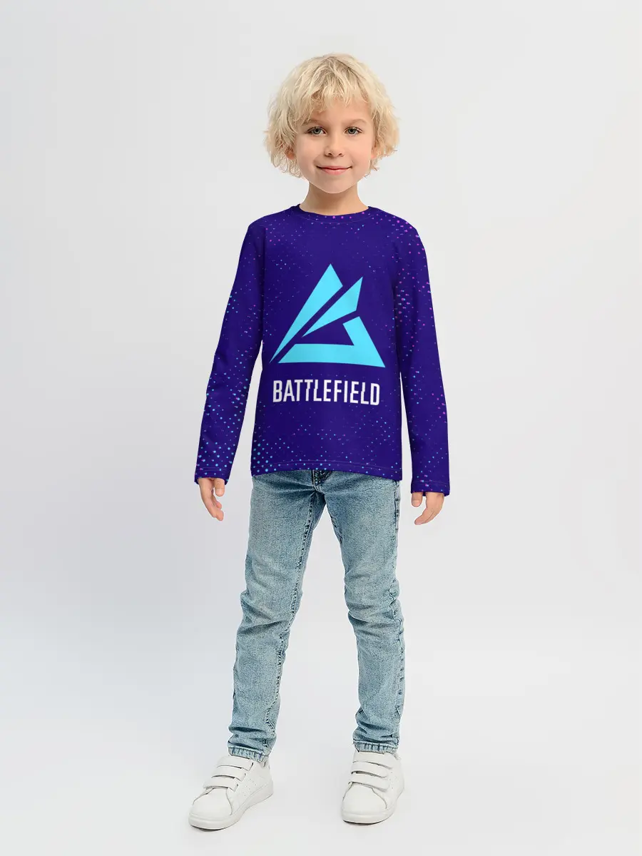 Детский лонгслив / Батлфилд 2042 - Гранж