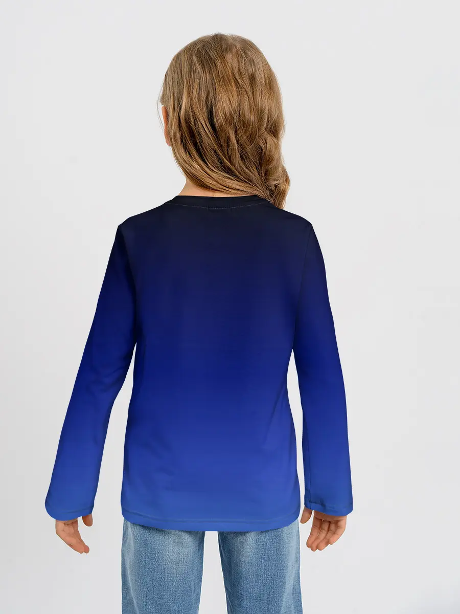 Детский лонгслив / Animegirl Night Sea