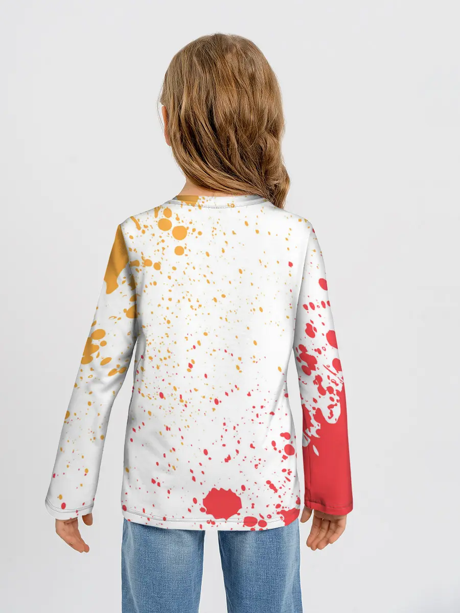 Детский лонгслив / Pop It - Rocket - Paint