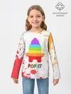 Детский лонгслив / Pop It - Rocket - Paint