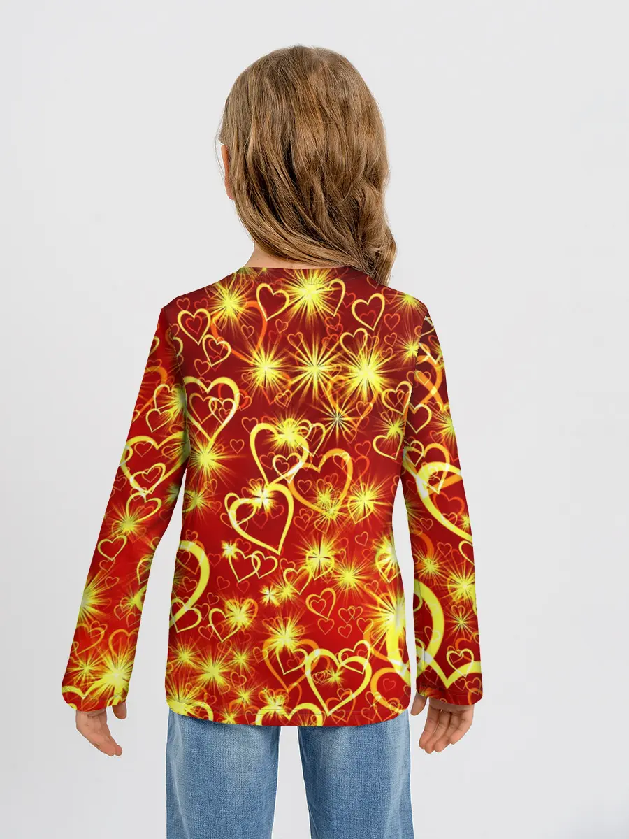 Детский лонгслив / Любовный взрыв