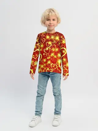 Детский лонгслив / Любовный взрыв