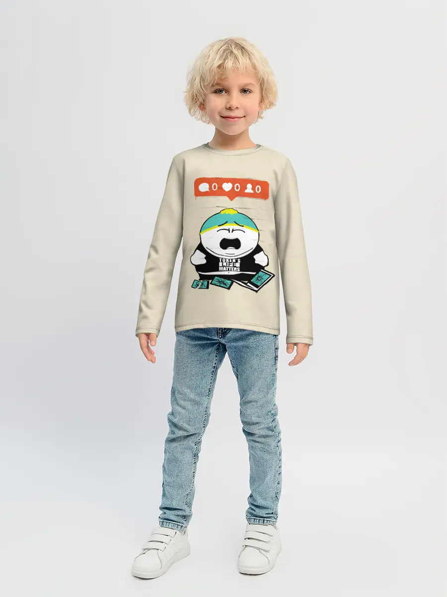 Детский лонгслив / Ноль лайков