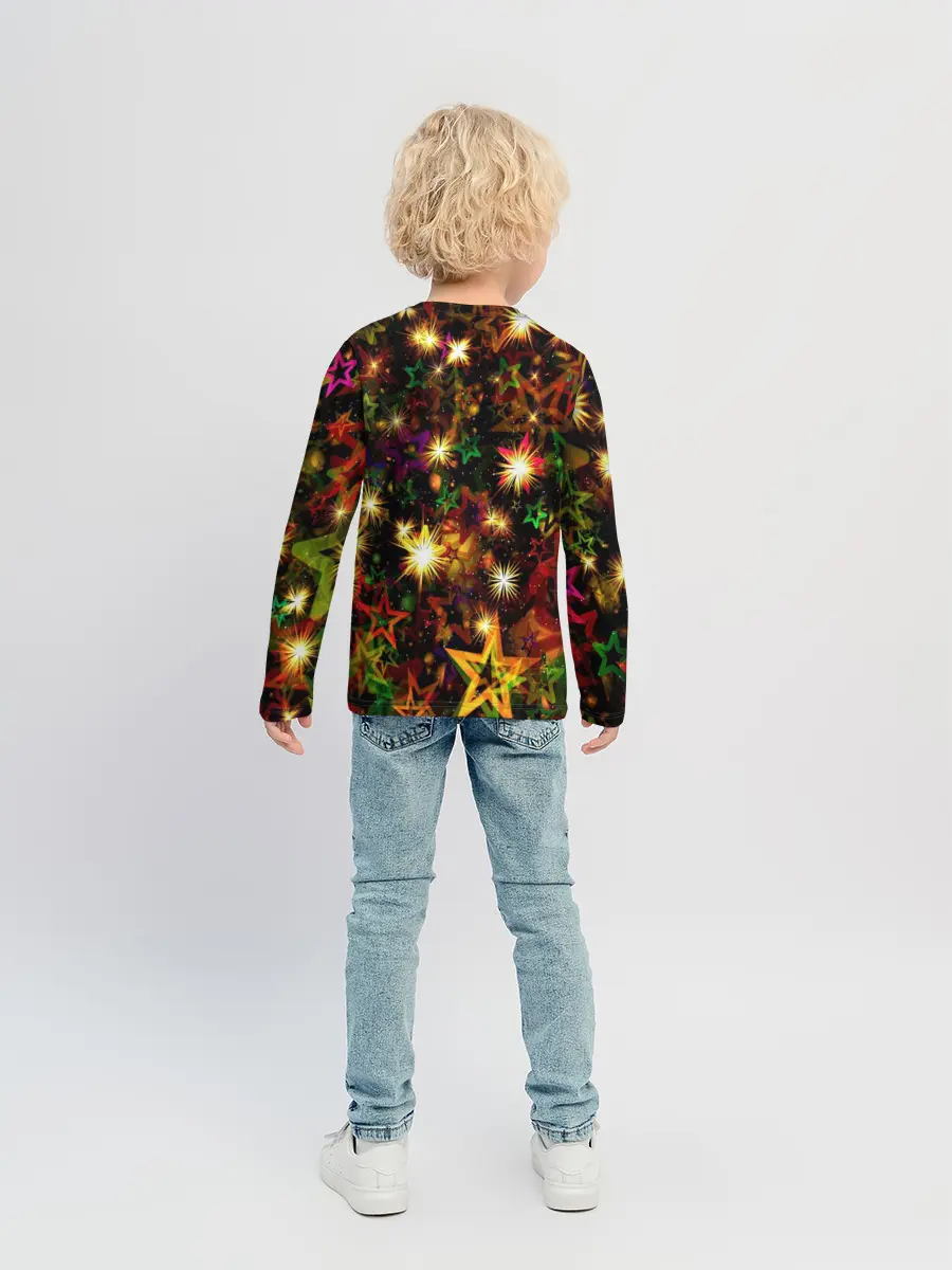 Детский лонгслив / Яркий день