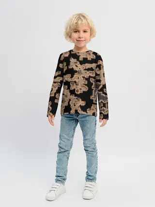 Детский лонгслив / Heroes III Dungeon Map