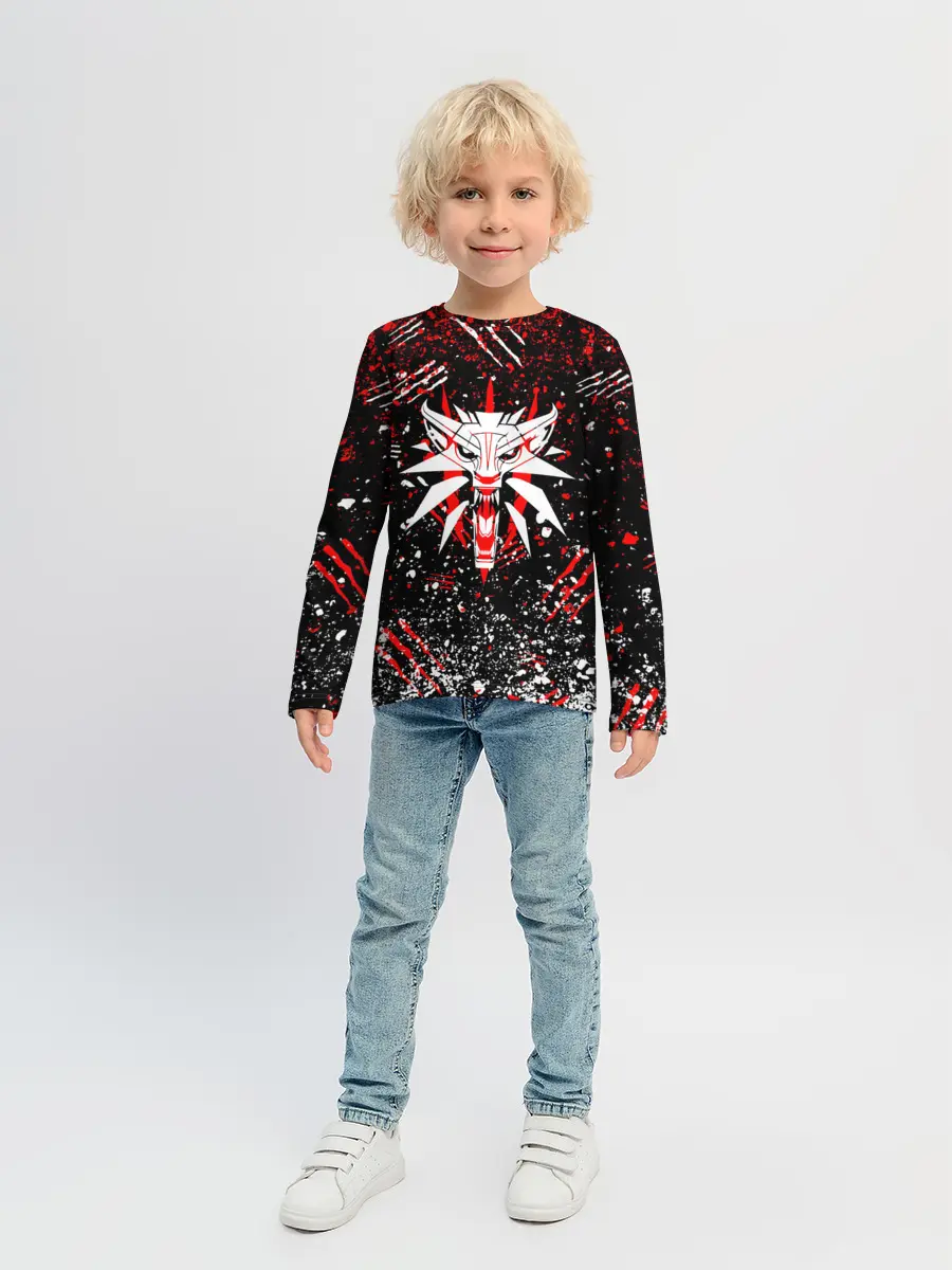 Детский лонгслив / The Witcher