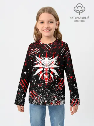 Детский лонгслив / The Witcher