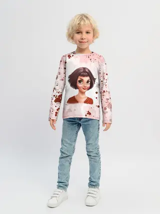 Детский лонгслив / Амели | Amelie
