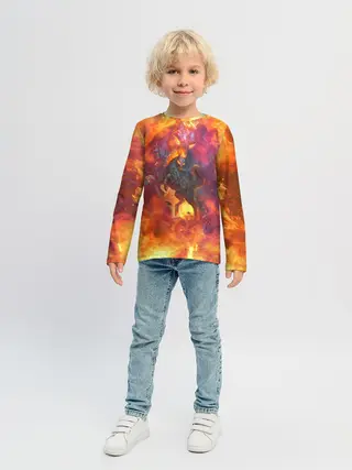 Детский лонгслив / Nightmare | Найтмар